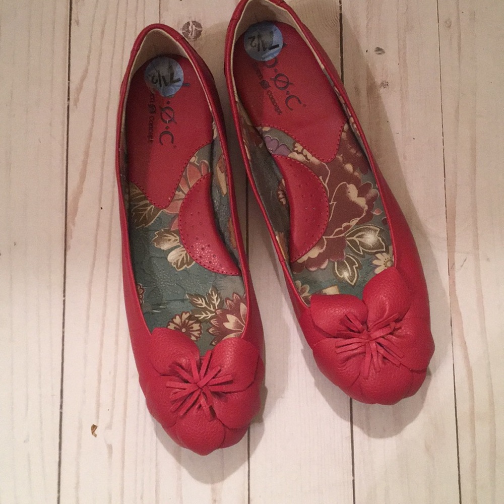 BOC by Born pink flats size 7.5